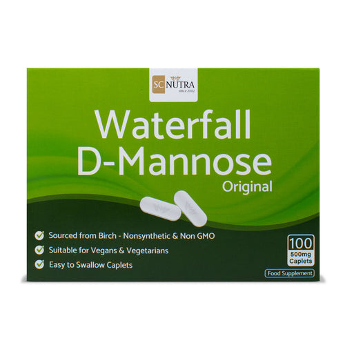 Capsule di D-Mannosio Waterfall / Compresse facili da deglutire 500 mg