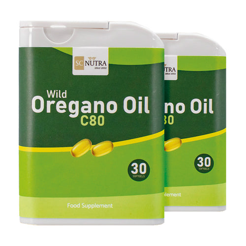 Cápsulas blandas de aceite de orégano silvestre C80